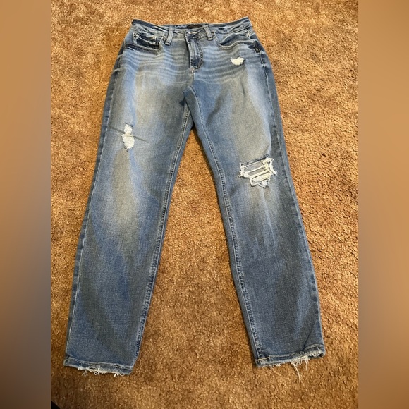 Women’s Silver Avery skinny high rise jeans 30/27 - Picture 4 of 13